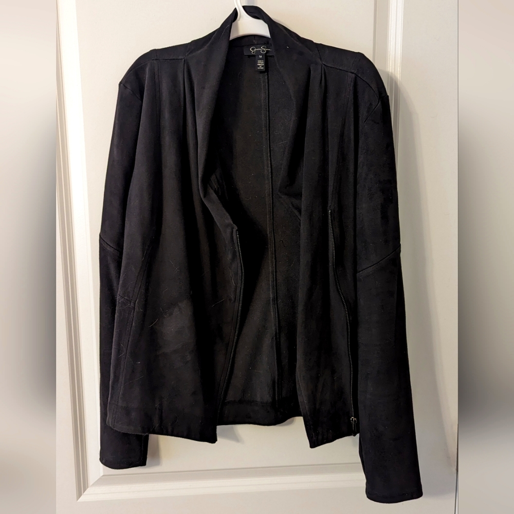 Jessica Simpson Black Zip up Jacket